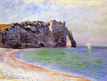 Claude Oscar Monet : Etretat, the Porte d'Aval